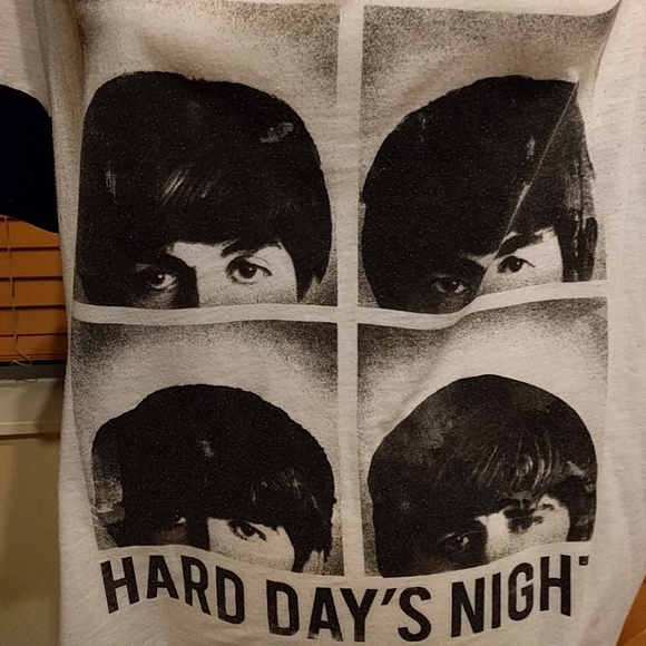 Beatles Hard Day's Night Graphic Top - Picture 2 of 4